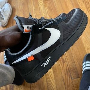 Nike Off White AF1 black (size 12)